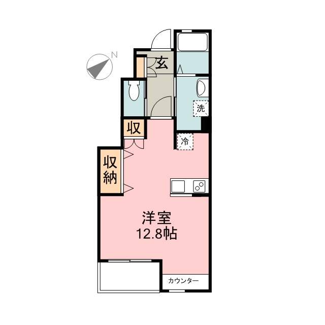 ブリランテ参番館 103号室 間取り