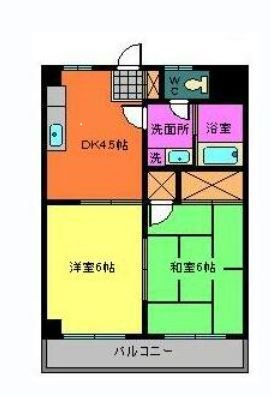 リバーサイド弐番館 301号室 間取り