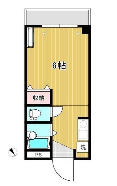 グリーンパレス村上 304号室 間取り