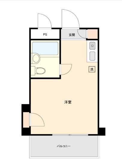 サンヒルズ習志野 315号室 間取り