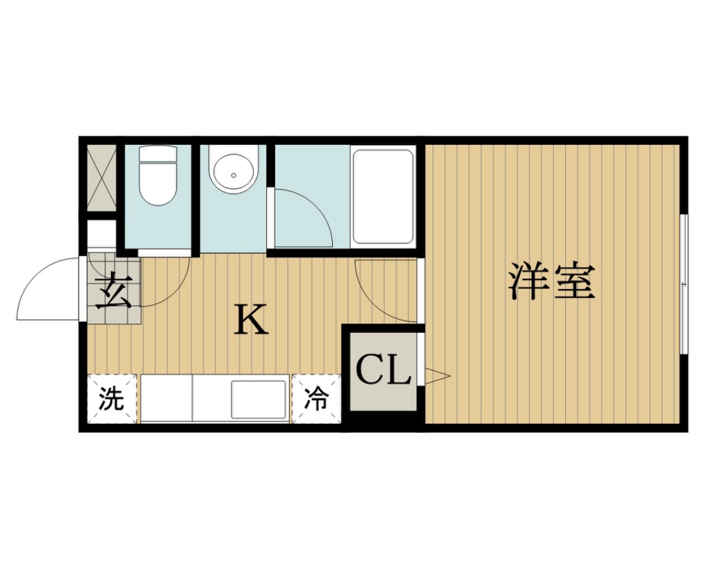 サンヒルズ習志野 112号室 間取り