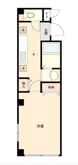 サンヒルズ習志野 106号室 間取り