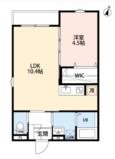 Ｓｍａｒｔ　Ｈｏｍｅ　習志野 301号室 間取り