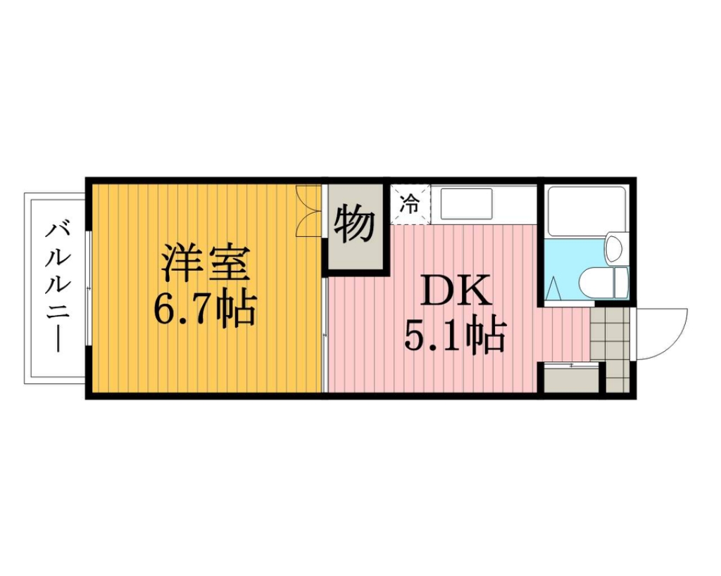 ＩＸＯＹＺ（イクスース） 202号室 間取り