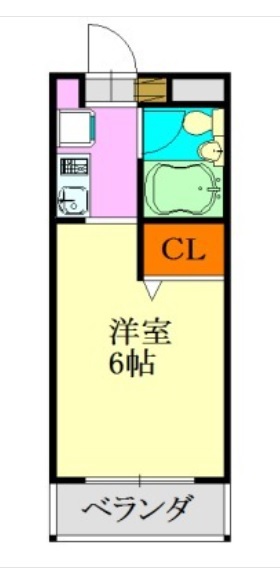 ジョイフル津田沼 204号室 間取り