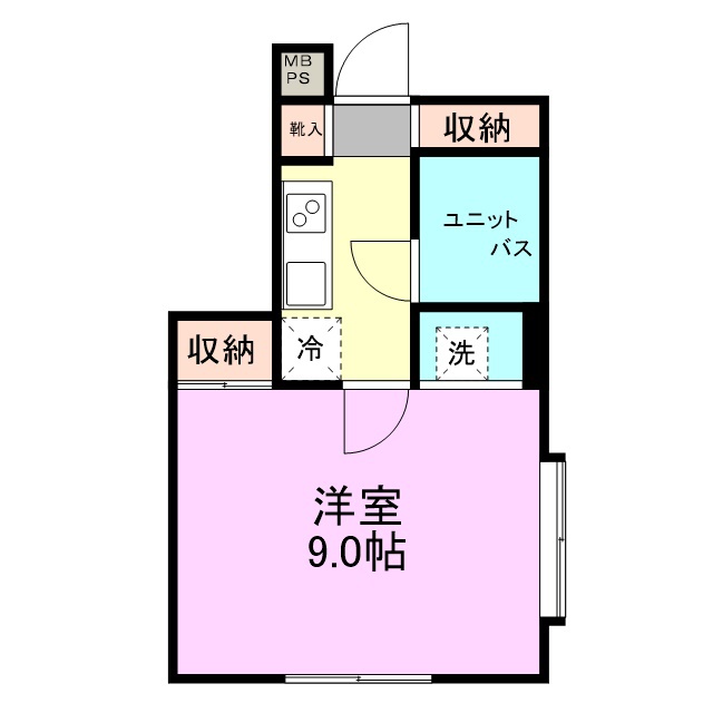 佐倉表町ビル 103号室 間取り