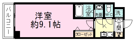 ＮＡＯビル 202号室 間取り