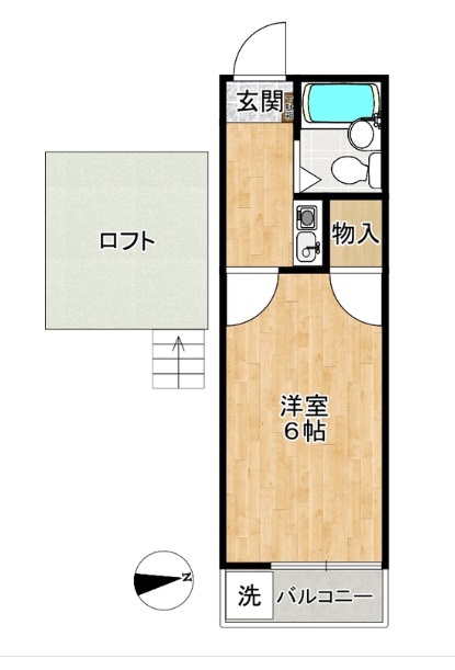 マ・メゾン津田沼 202号室 間取り