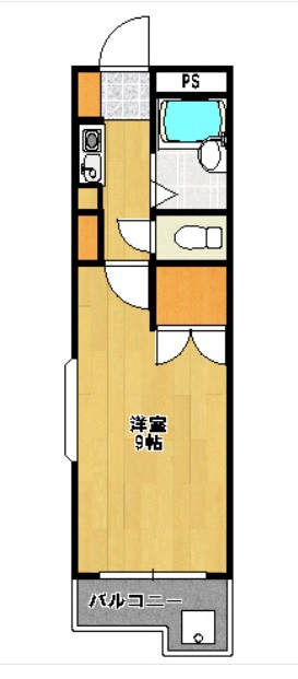 フェアリス津田沼 201号室 間取り