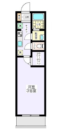 ＳパレスⅡ 303号室 間取り
