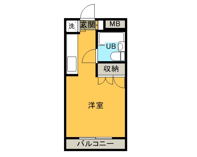 志津リリエンハイム 101号室 間取り