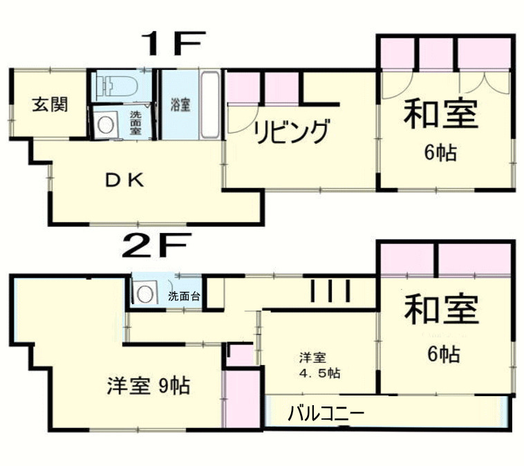 鎌ヶ谷ハウス 間取り