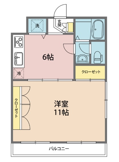アーバンス屋敷 301号室 間取り