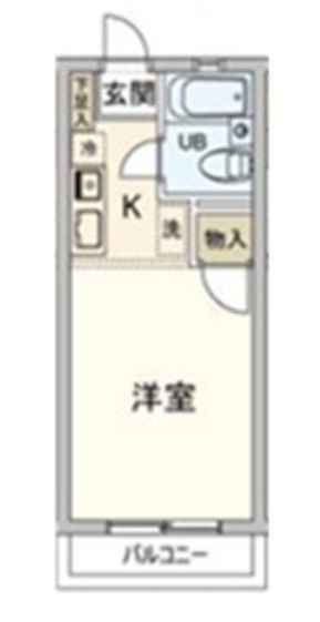 クロノス船橋日大前 203号室 間取り