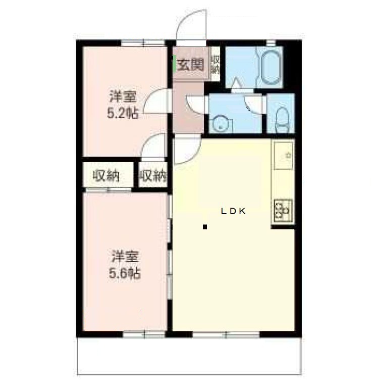 ロジュマンＡ 205号室 間取り