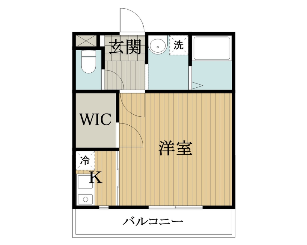 オコナ 301号室 間取り