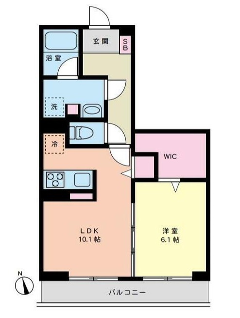 マイメゾン八千代中央 305号室 間取り