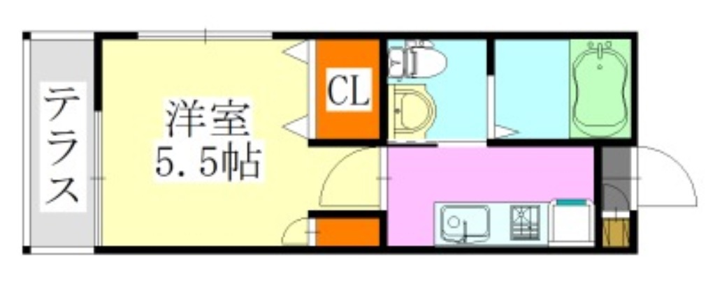 フォルトゥーナ津田沼 101号室 間取り