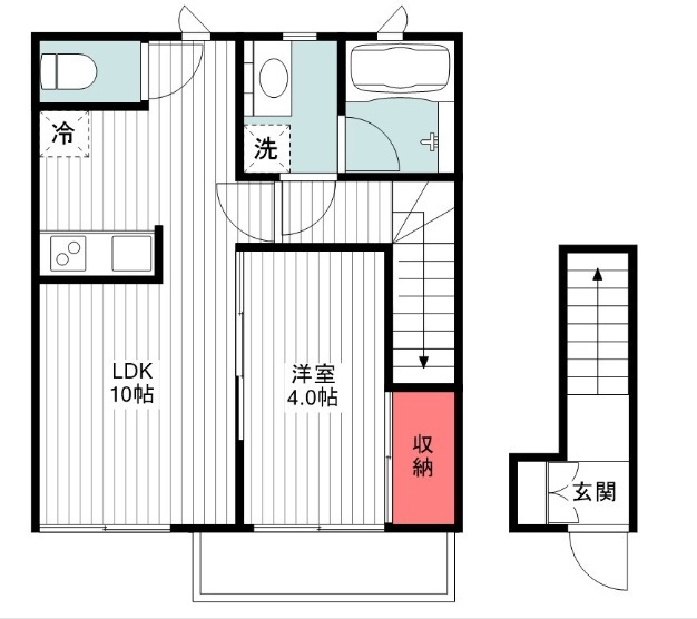 ベラカーサ 202号室 間取り