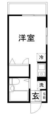 ノースヒルズ 201号室 間取り