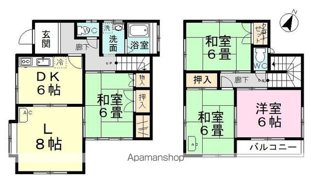 多田貸家 間取り