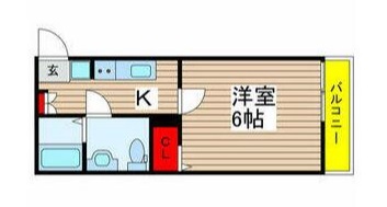 ソワ習志野台 105号室 間取り