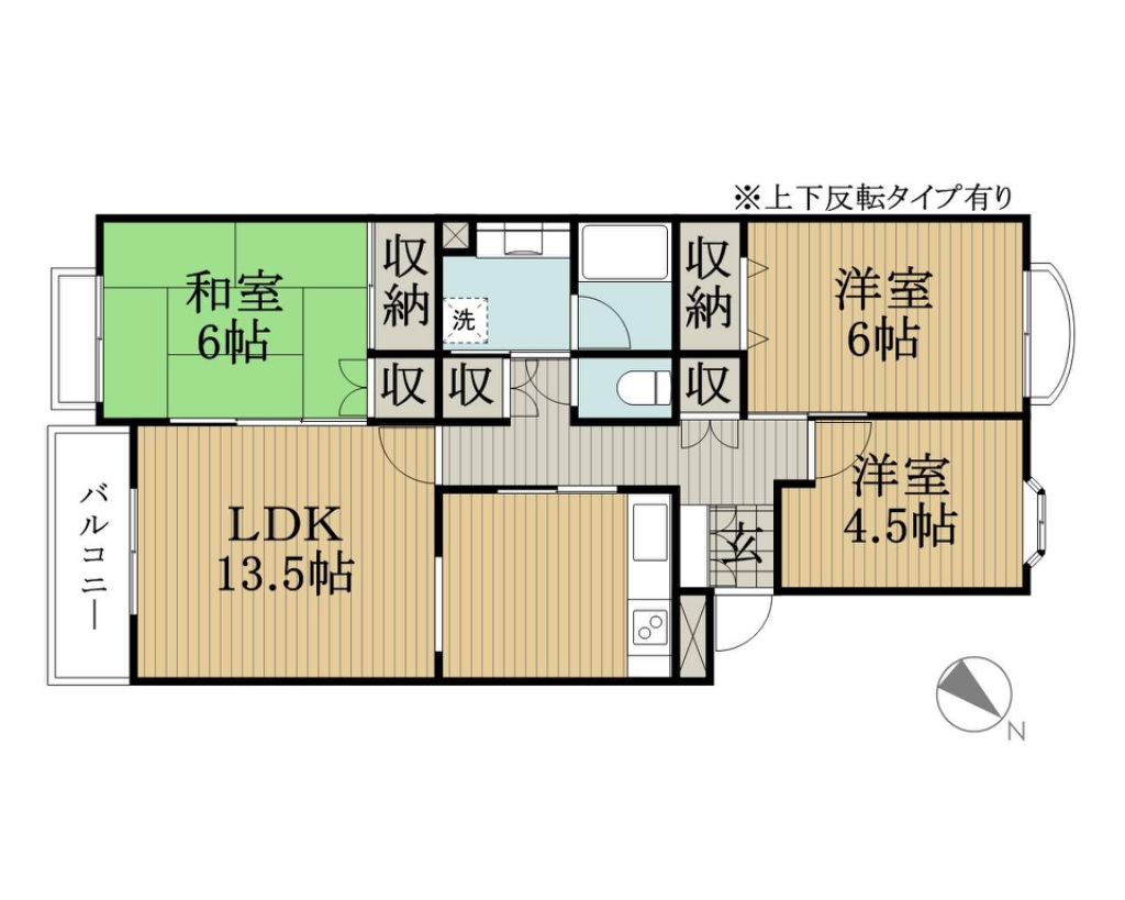 Ｔ’ｓ　ｇａｒｄｅｎ習志野台 305号室 間取り