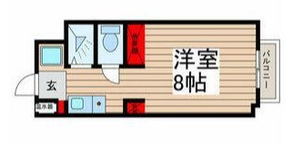 レジデンスＭ 212号室 間取り