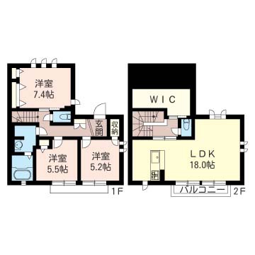 ＩＲＳＩＮＡ（イルシーナ） 101号室 間取り