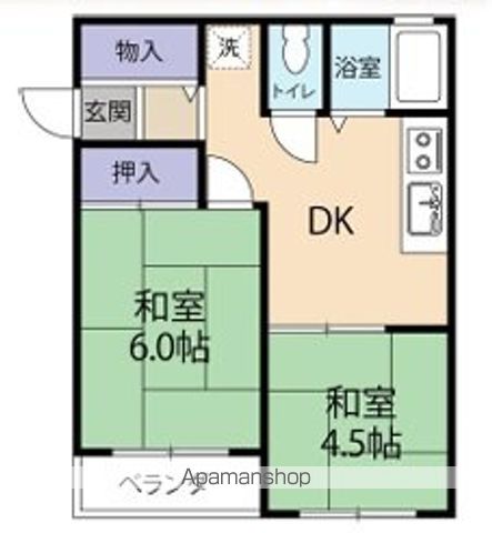 サニーヴィラ 103号室 間取り