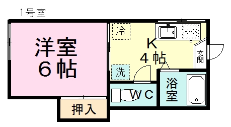 ゆうゆうハイム 201号室 間取り