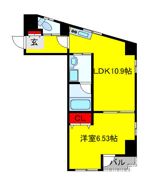 ソフィア・コート津田沼 502号室 間取り