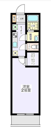 ＳパレスⅡ 202号室 間取り