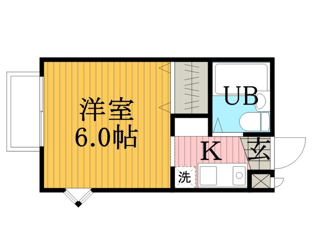 ＳＴハイム 201号室 間取り