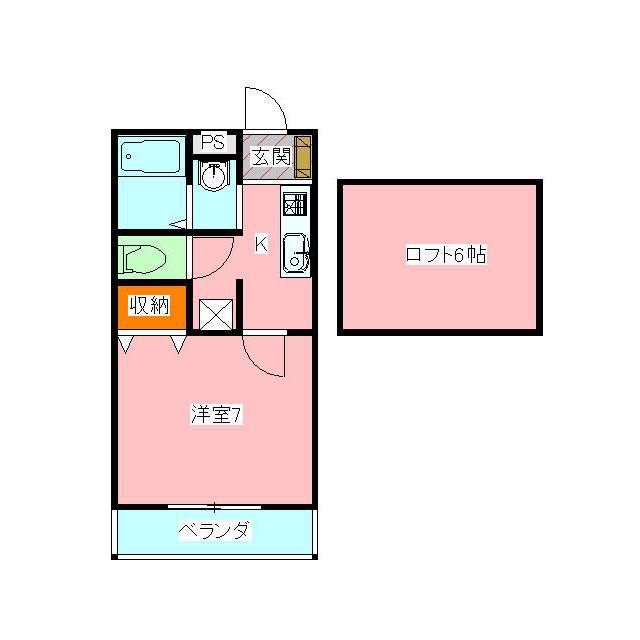 アクシア 202号室 間取り