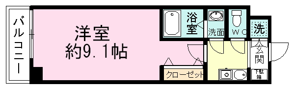 ＮＡＯビル 306号室 間取り