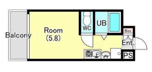 テラスレジデンス津田沼 325号室 間取り