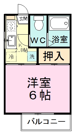 グリーンウッドＫ＆Ｓ 102号室 間取り