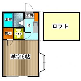 ロックウェル大久保 206号室 間取り