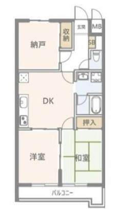 サンマルスラン津田沼 203号室 間取り
