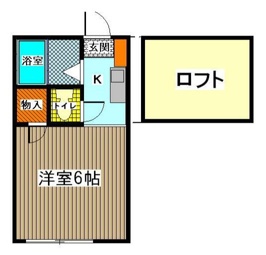 ロックウェル大久保 205号室 間取り