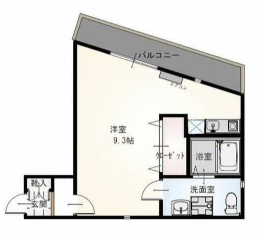 ビラビスタ津田沼 305号室 間取り
