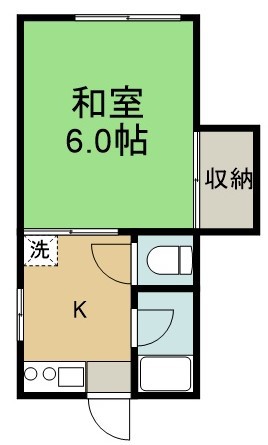 ピュアハウス本大久保 101号室 間取り