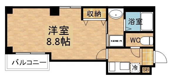 Ｐｒｅｓｅｎｔ　Ａ　Ｔｏｉ　Ｖ 304号室 間取り