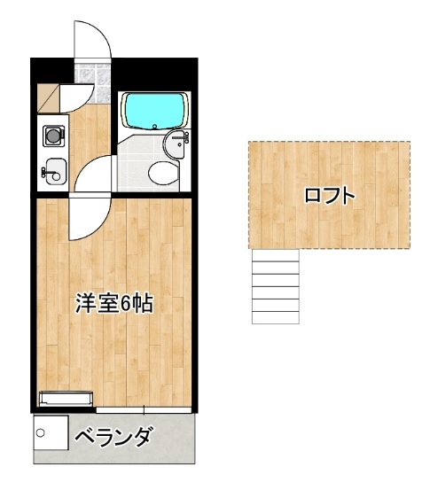 ジュネパレス北習志野第７ 204号室 間取り