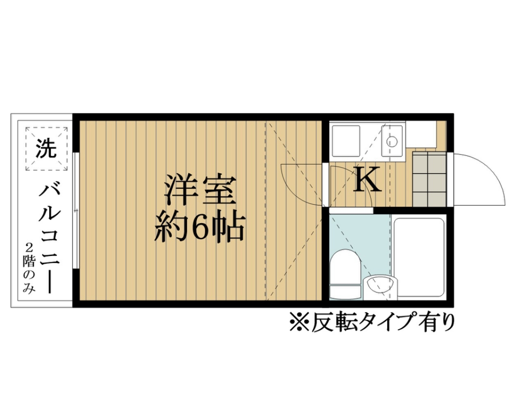 ジュネパレス北習志野第７ 106号室 間取り