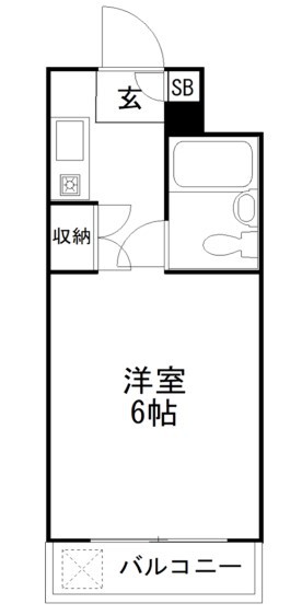 トライパッドマンション 307号室 間取り