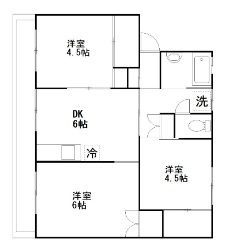 リバーハイム習志野台 130号室 間取り