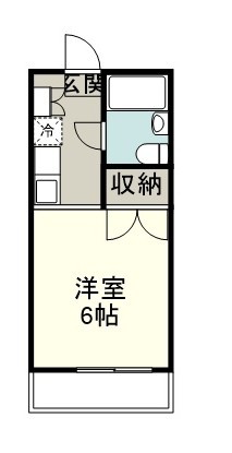 江野沢ハイツＡ 101号室 間取り