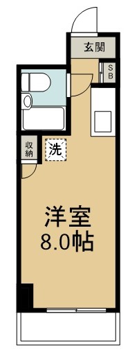 ストーンフィールド№３ 404号室 間取り